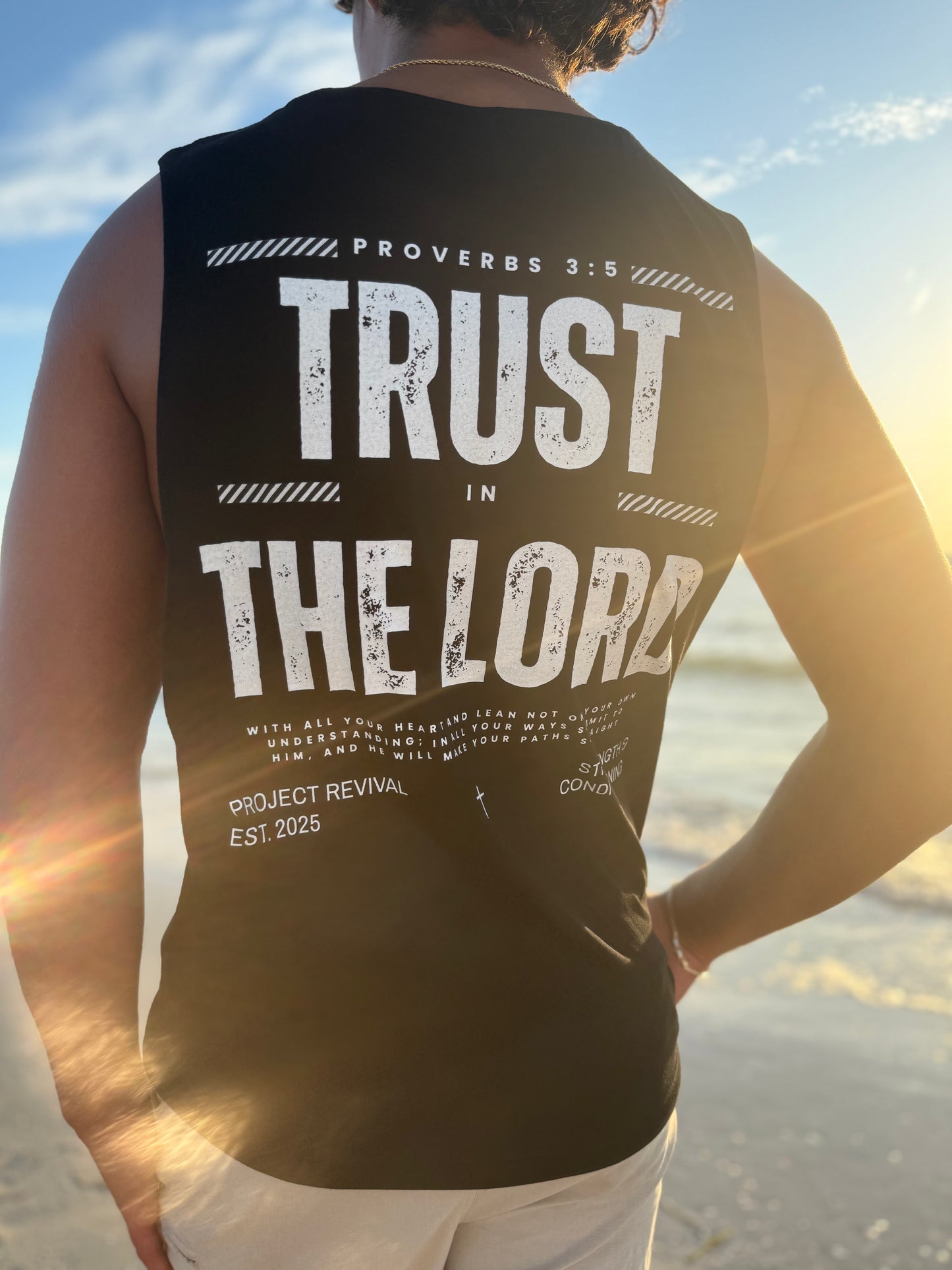 Trust the Lord Men's Tank