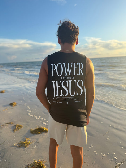 Power in the Name Men's Tank