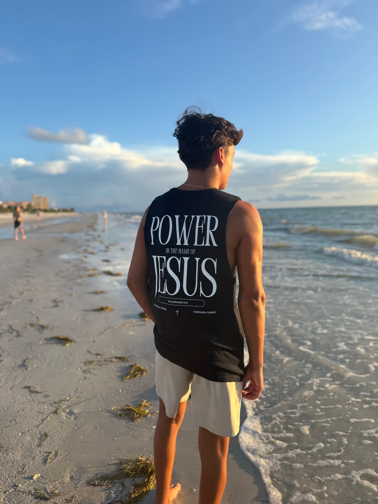 Power in the Name Men's Tank