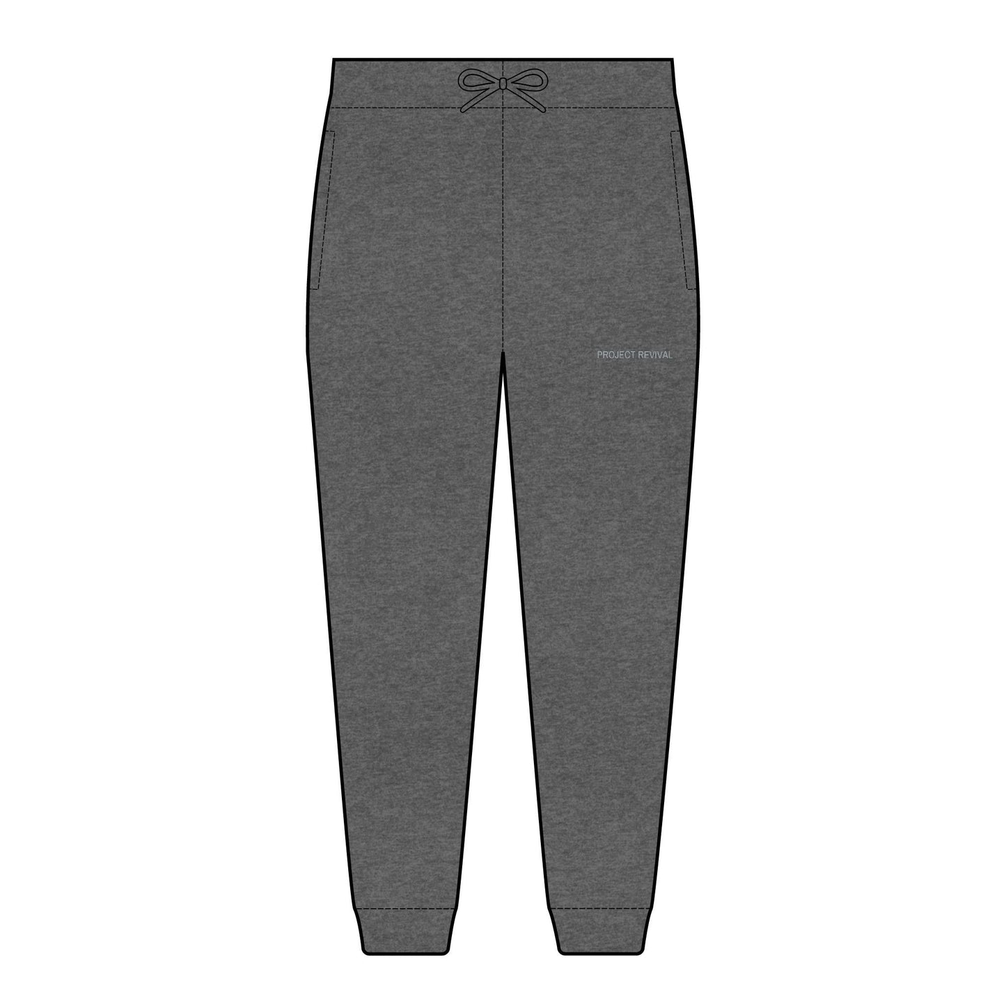 Essentials Charcoal Unisex Sweatpants - Project Revival