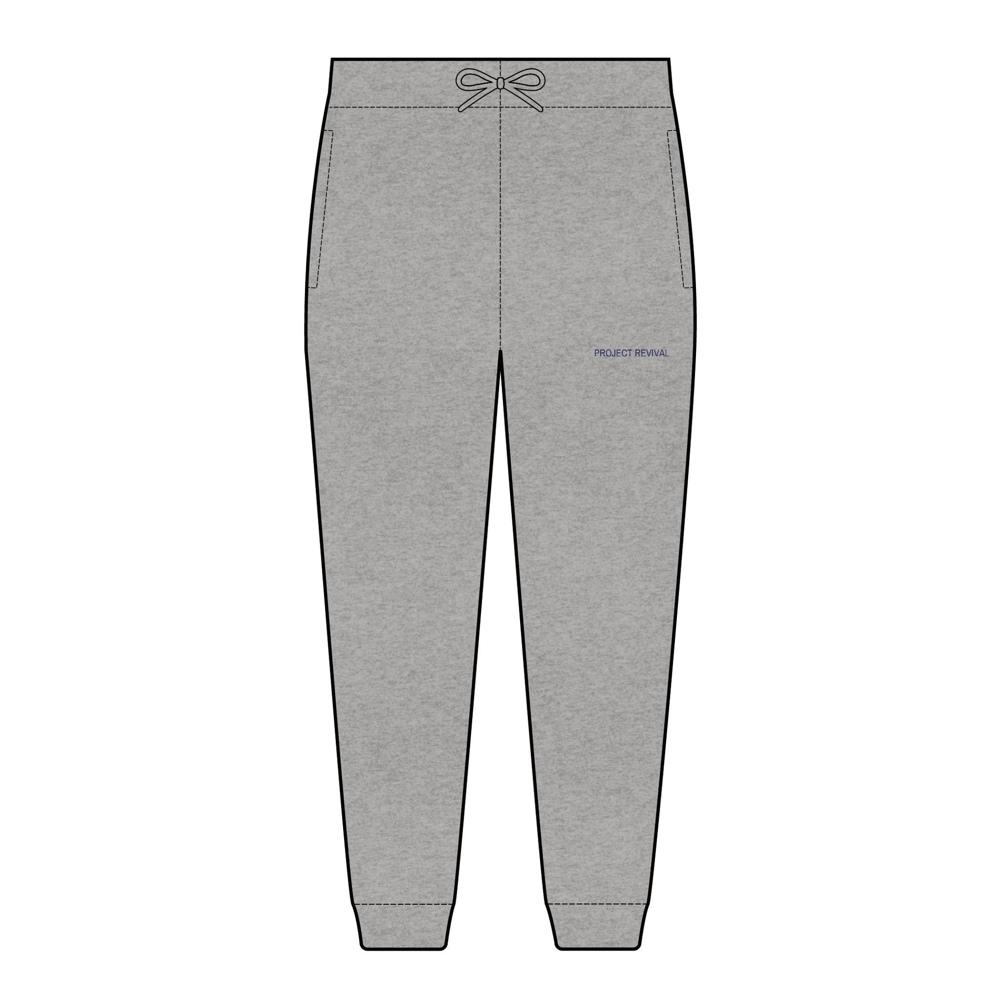 Essentials Grey Unisex Sweatpants - Project Revival