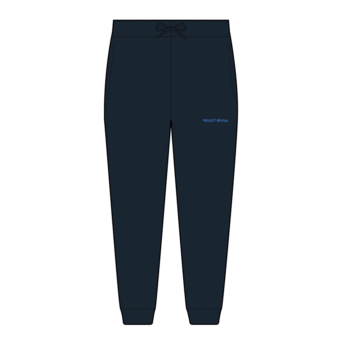 Essentials Navy Unisex Sweatpants - Project Revival