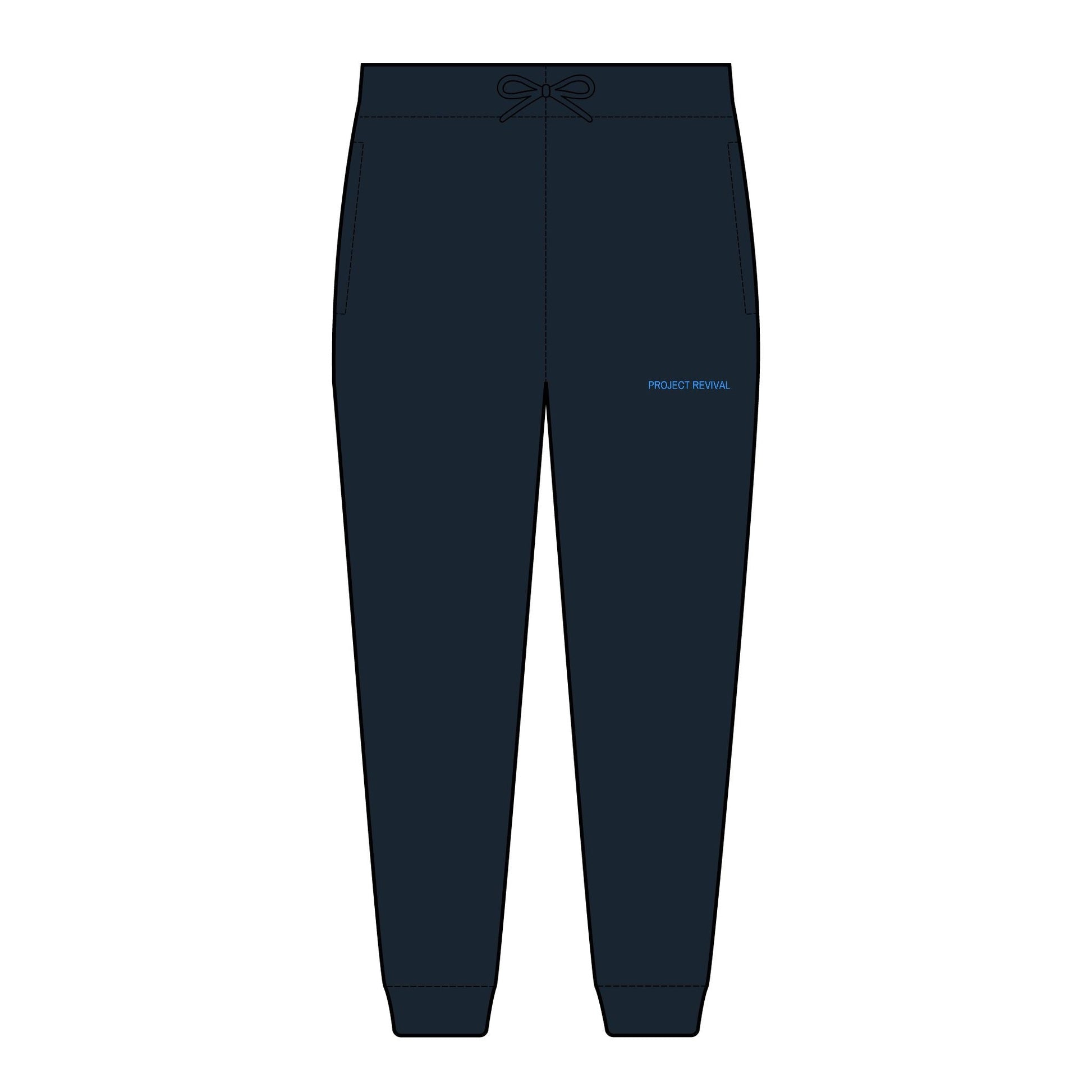 Essentials Navy Unisex Sweatpants - Project Revival