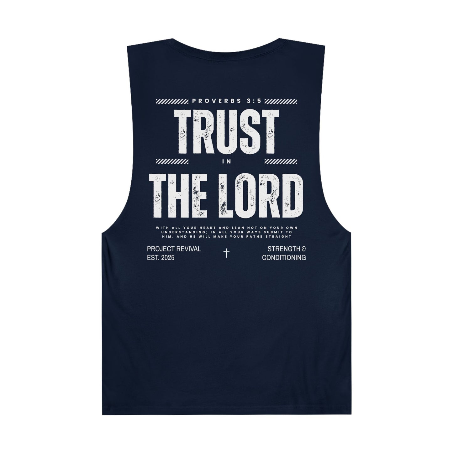 Trust the Lord Men's Tank - Project Revival
