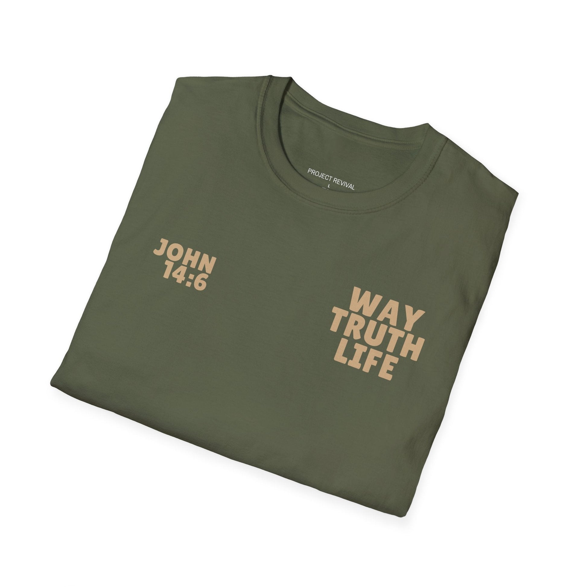 Way Truth Life Unisex Tee - Project Revival