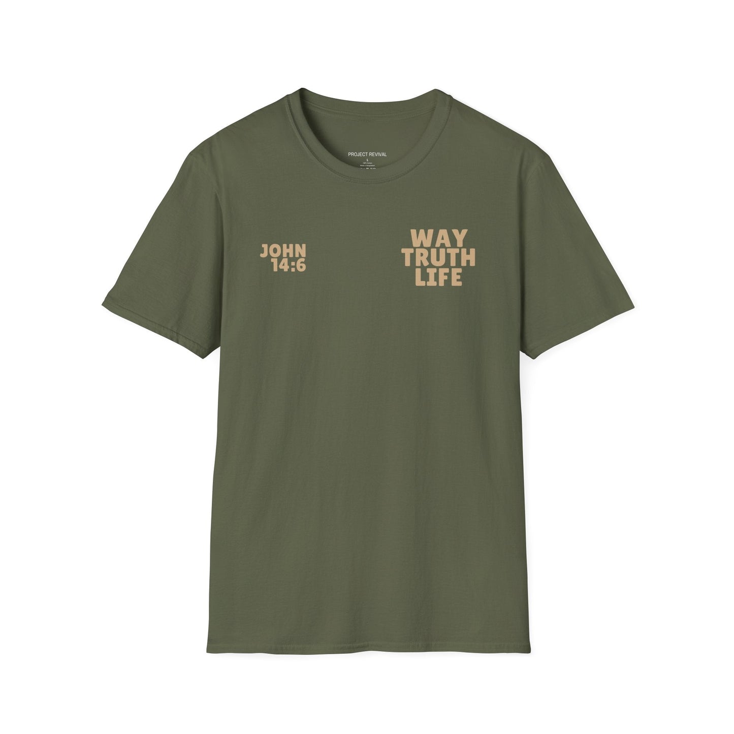 Way Truth Life Unisex Tee - Project Revival